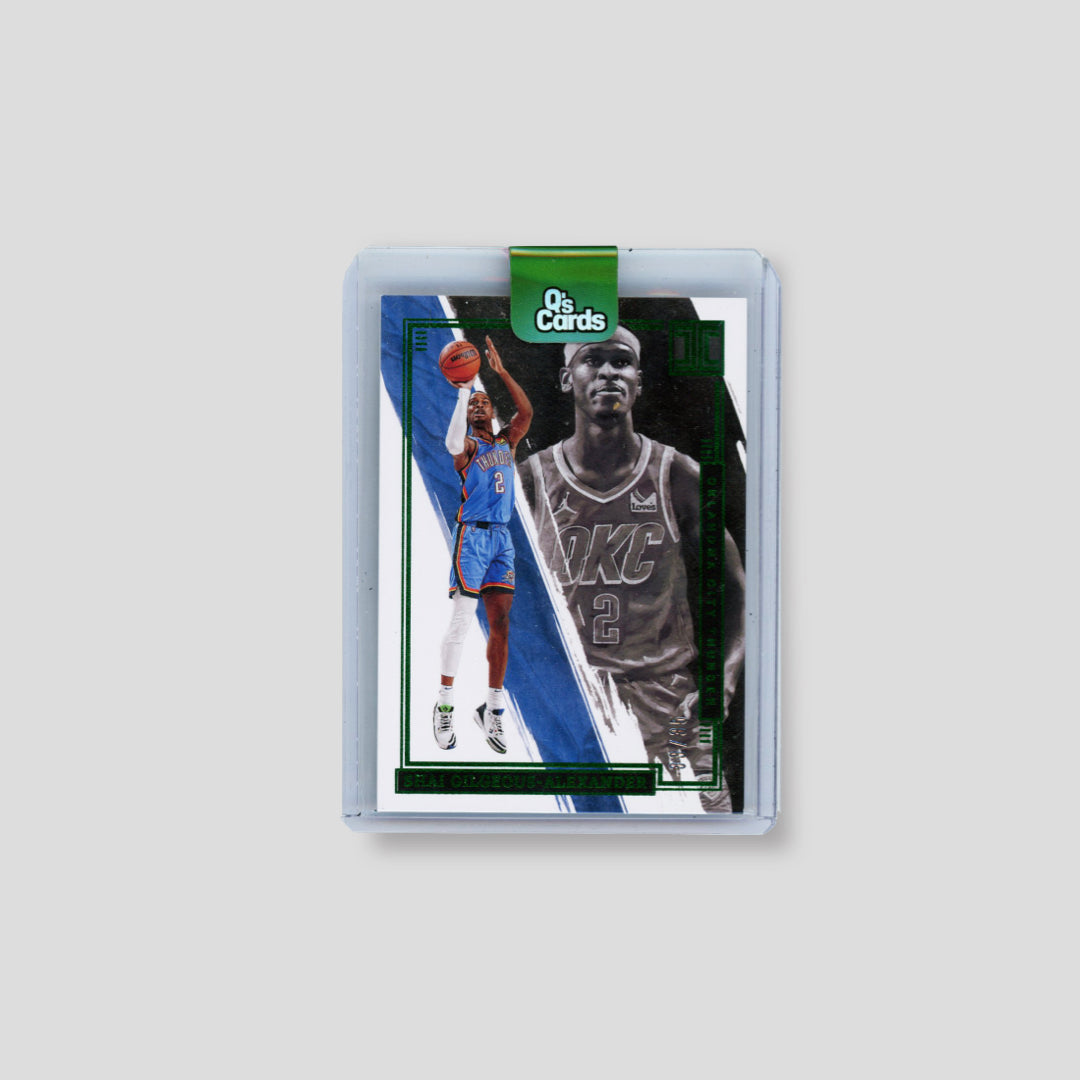 2021-22 Panini Impeccable Shai Gilgeous-Alexander /35 - Q's Cards