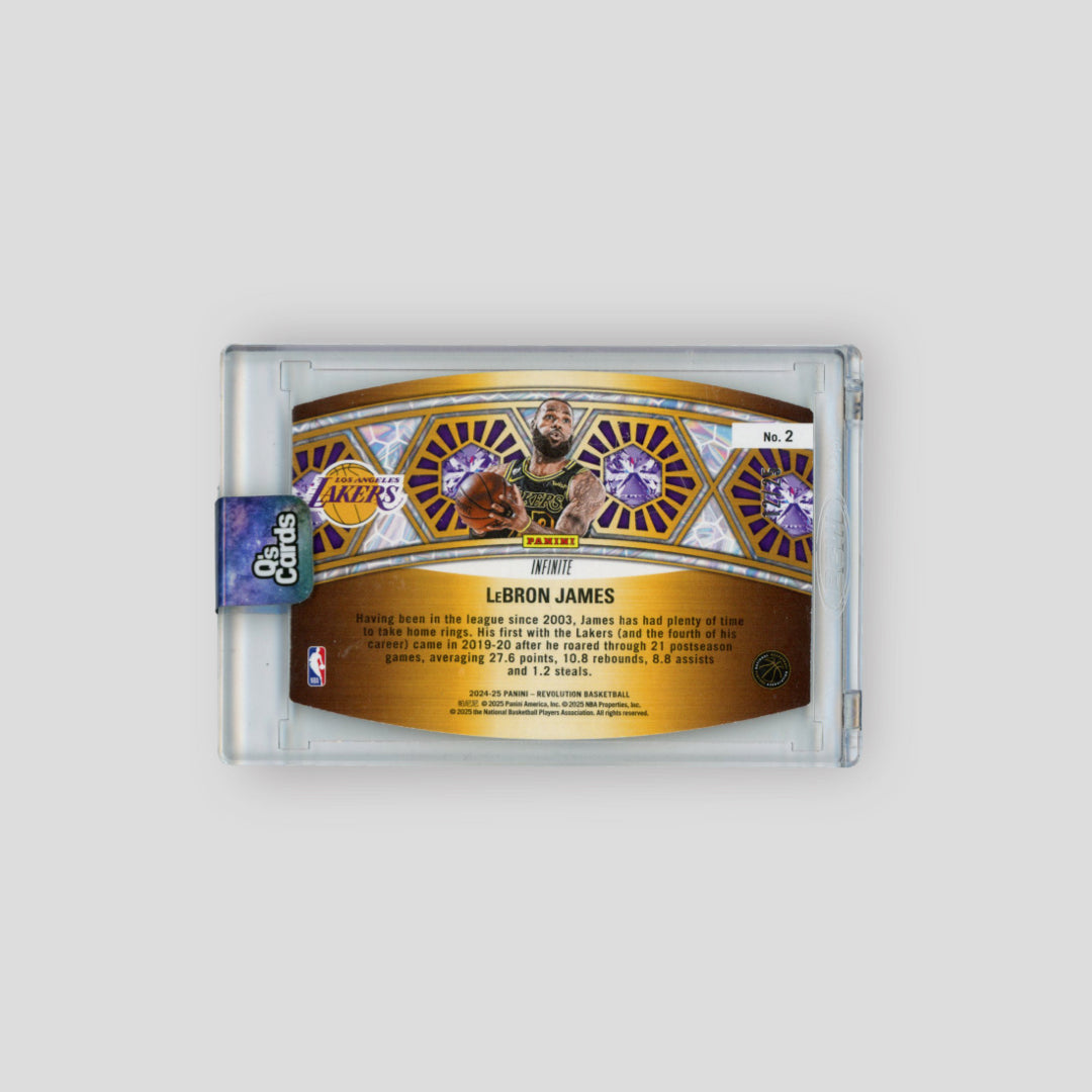 2024-25 Panini Revolution Lebron James Ring Bearers /25 - Q's Cards