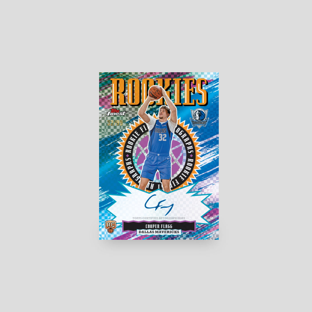 2025-26 Topps Finest Basketball Hobby Box - Q's Cards