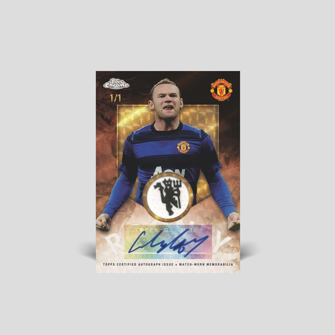 2024-25 Topps Chrome Manchester United Soccer Deluxe Hobby Box