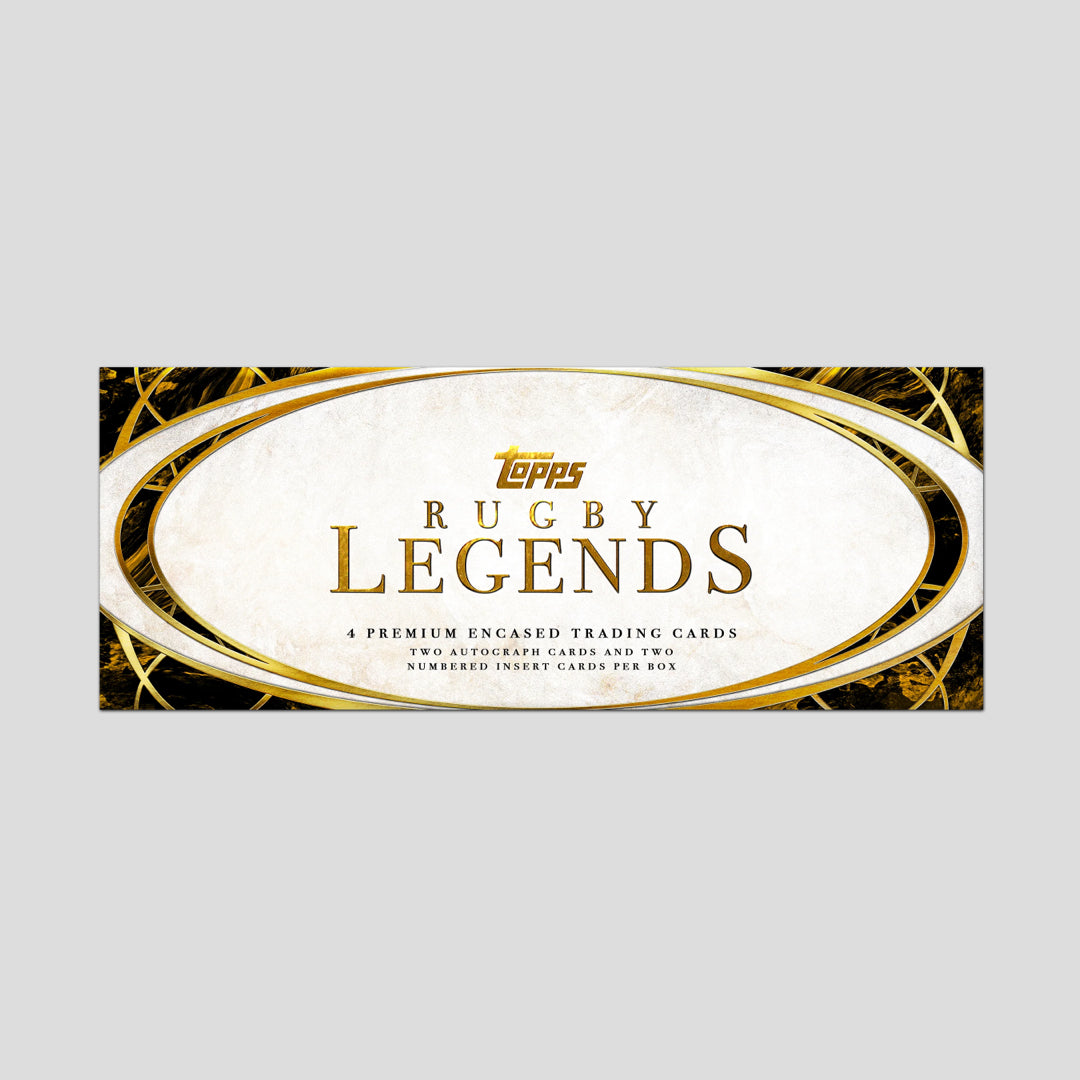2025-26 Topps Rugby Legends Hobby Box - Q's Cards