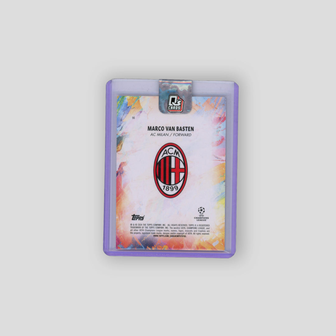 2023-24 Topps Inception UCC Marco van Basten Inception Point /49 - Q's Cards