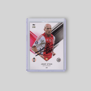 2025 Topps Total Football Jaap Stam On Card Auto /99 #188