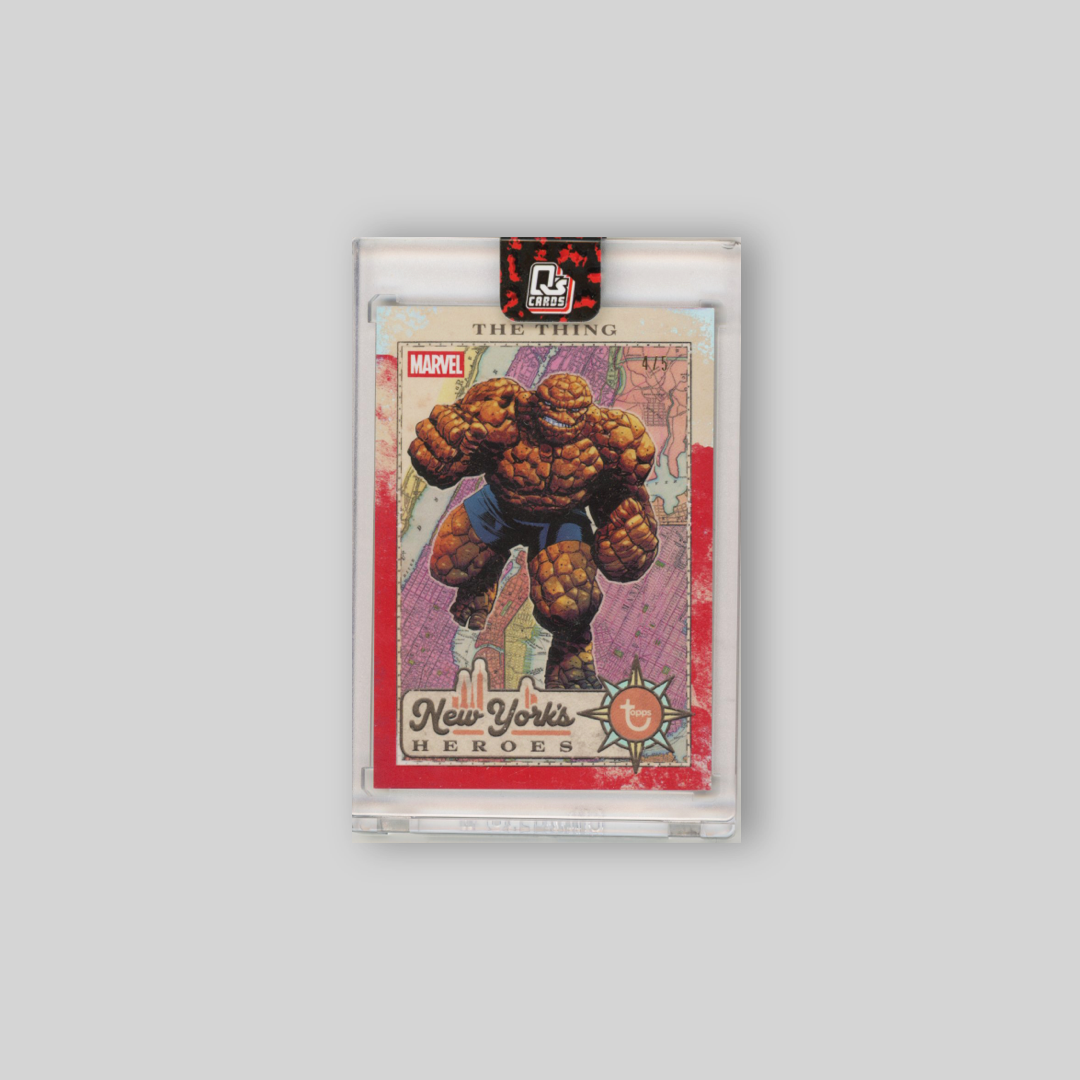 2026 Topps Marvel Brooklyn Collection The Thing Red /5 #NYF-6