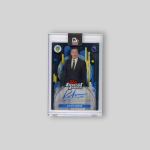 2025-26 Topps Finest PL Ralph Ineson Black Auto /10 #FF-RI