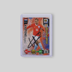 2010 Panini Adrenalyn XL Wesley Sneijder On Card Auto Star Player