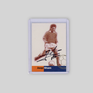 1998 WK Cards Jaap Stam On Card Auto #40