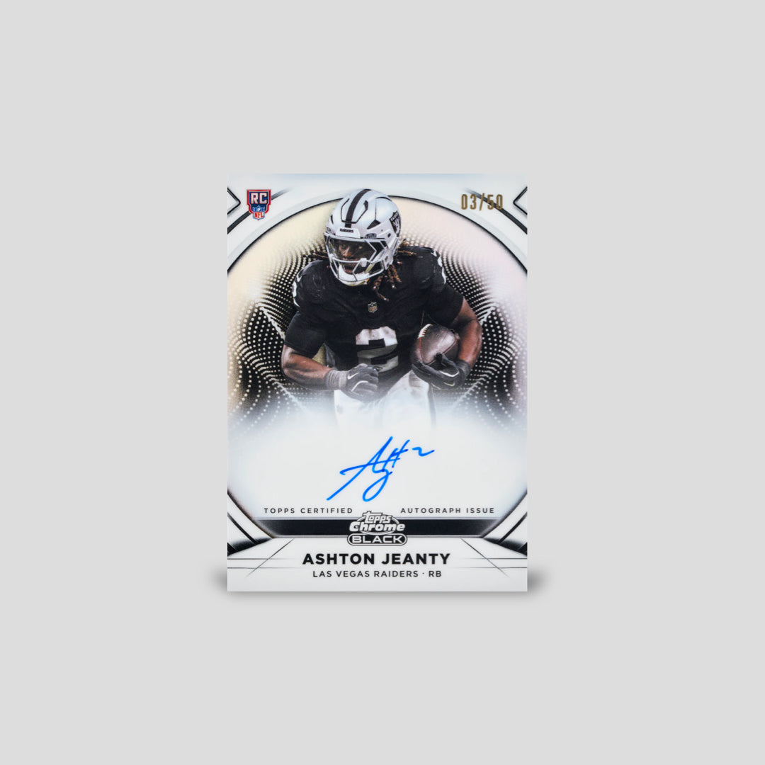 2025 Topps Chrome Black Football Hobby Box