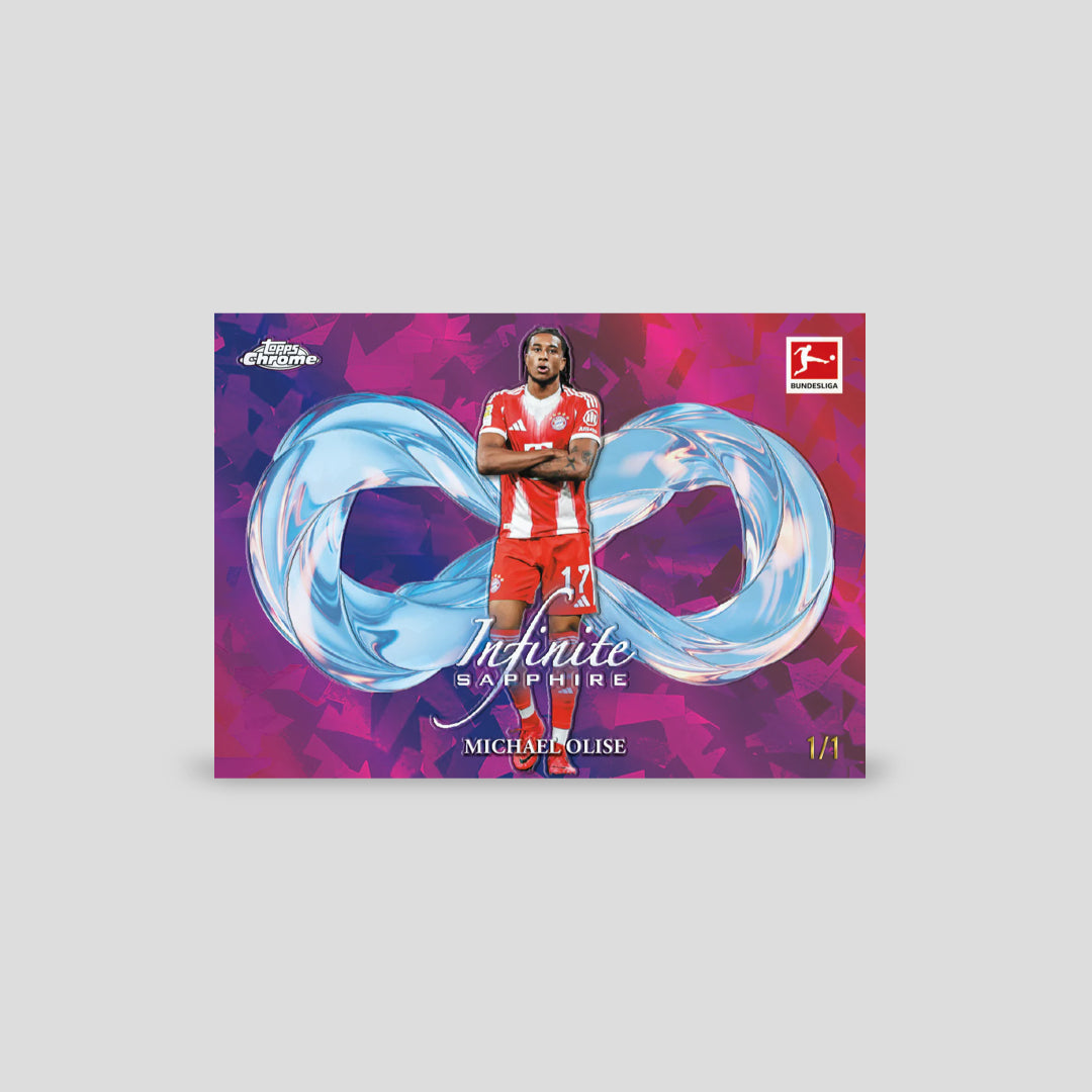 2025-26 Topps Chrome Sapphire Bundesliga Soccer Hobby Box - Q's Cards