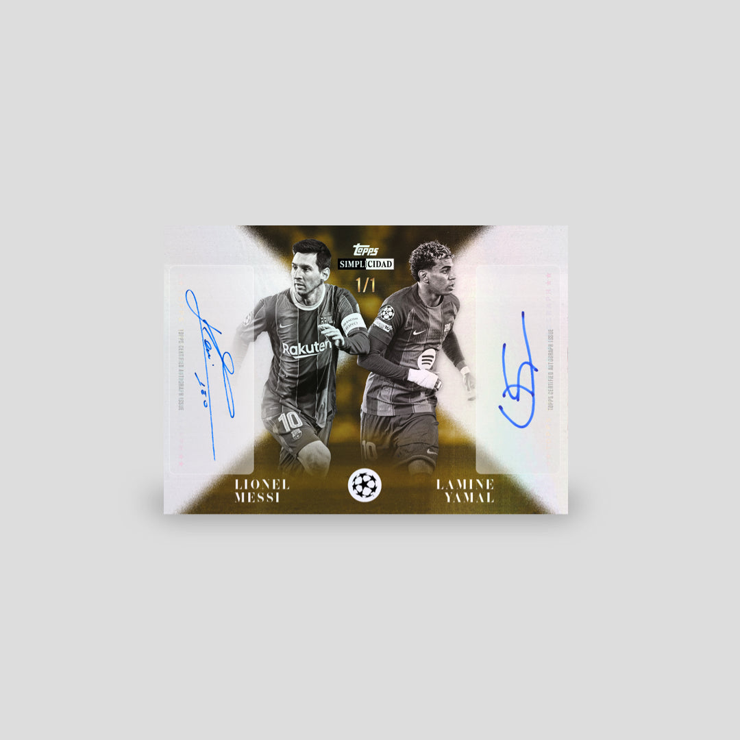 2025-26 Topps Simplicidad UEFA Soccer Hobby Box - Q's Cards