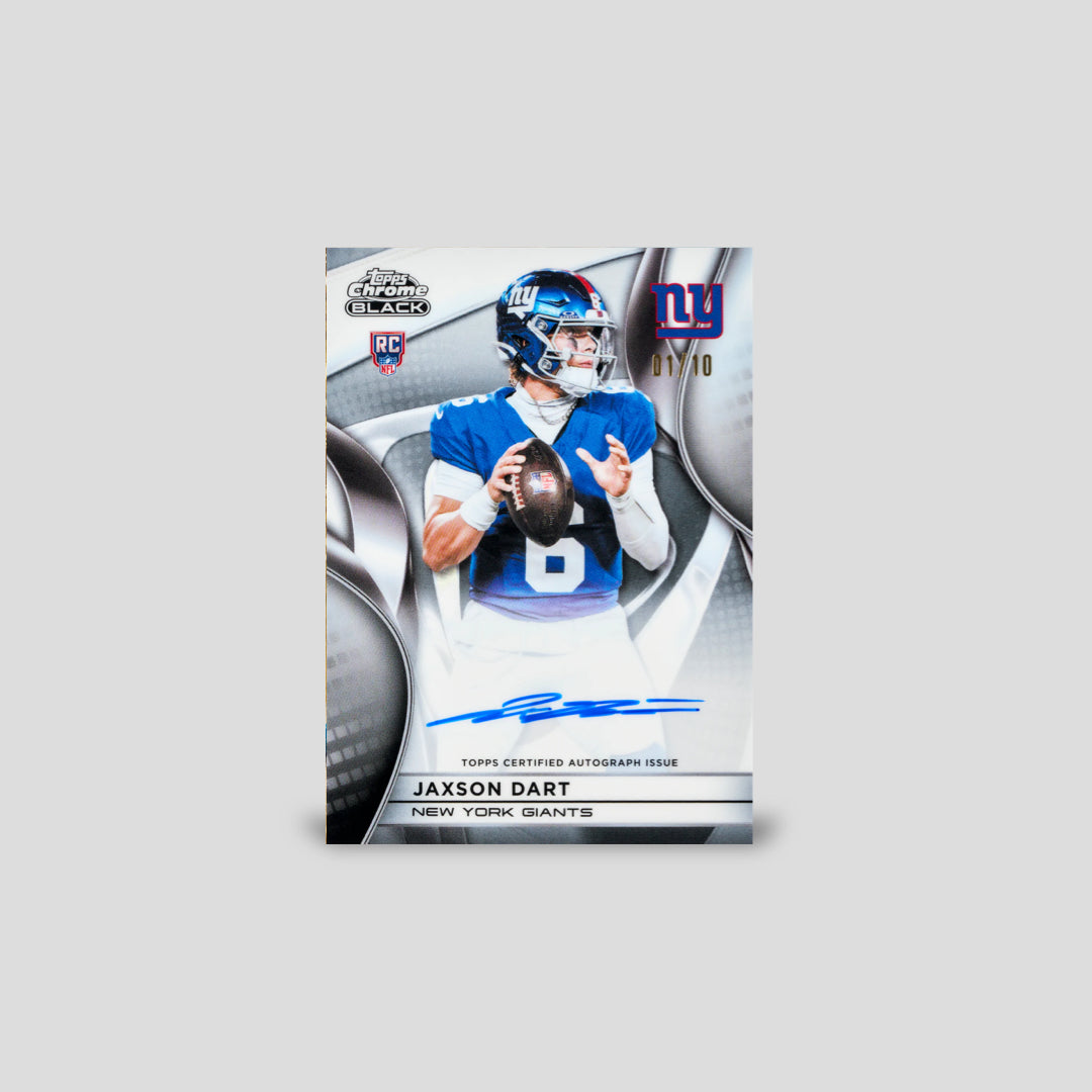 2025 Topps Chrome Black Football Hobby Box