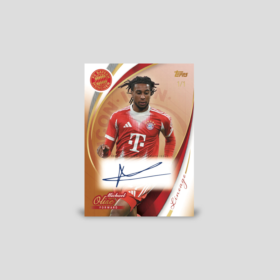 2025-26 Topps Soccer FC Baryen Munich Lineage Hobby Box - Q's Cards