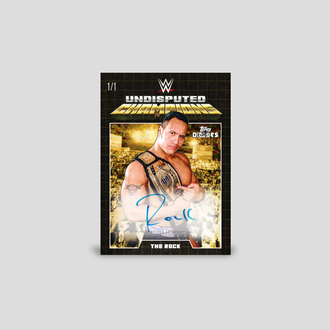 2026 Topps Decades WWE 90’s Edition Hobby box - Showcase