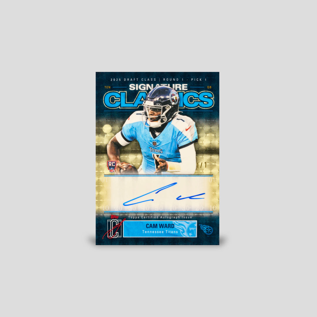 2025 Topps Signature Class Football Mega Box - Q's Cards