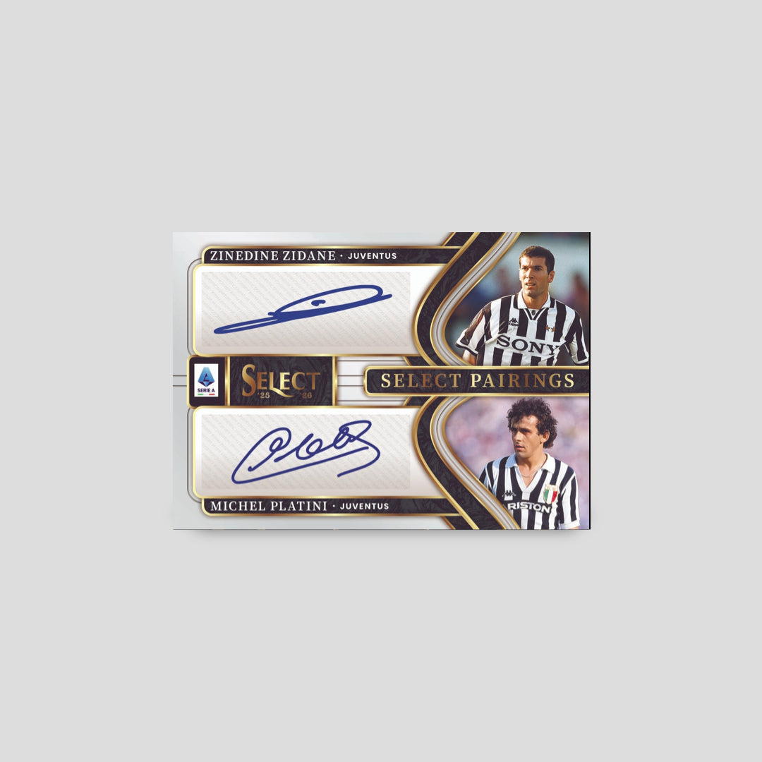 2025-26 Panini Select Soccer Serie A Hobby Box - Q's Cards