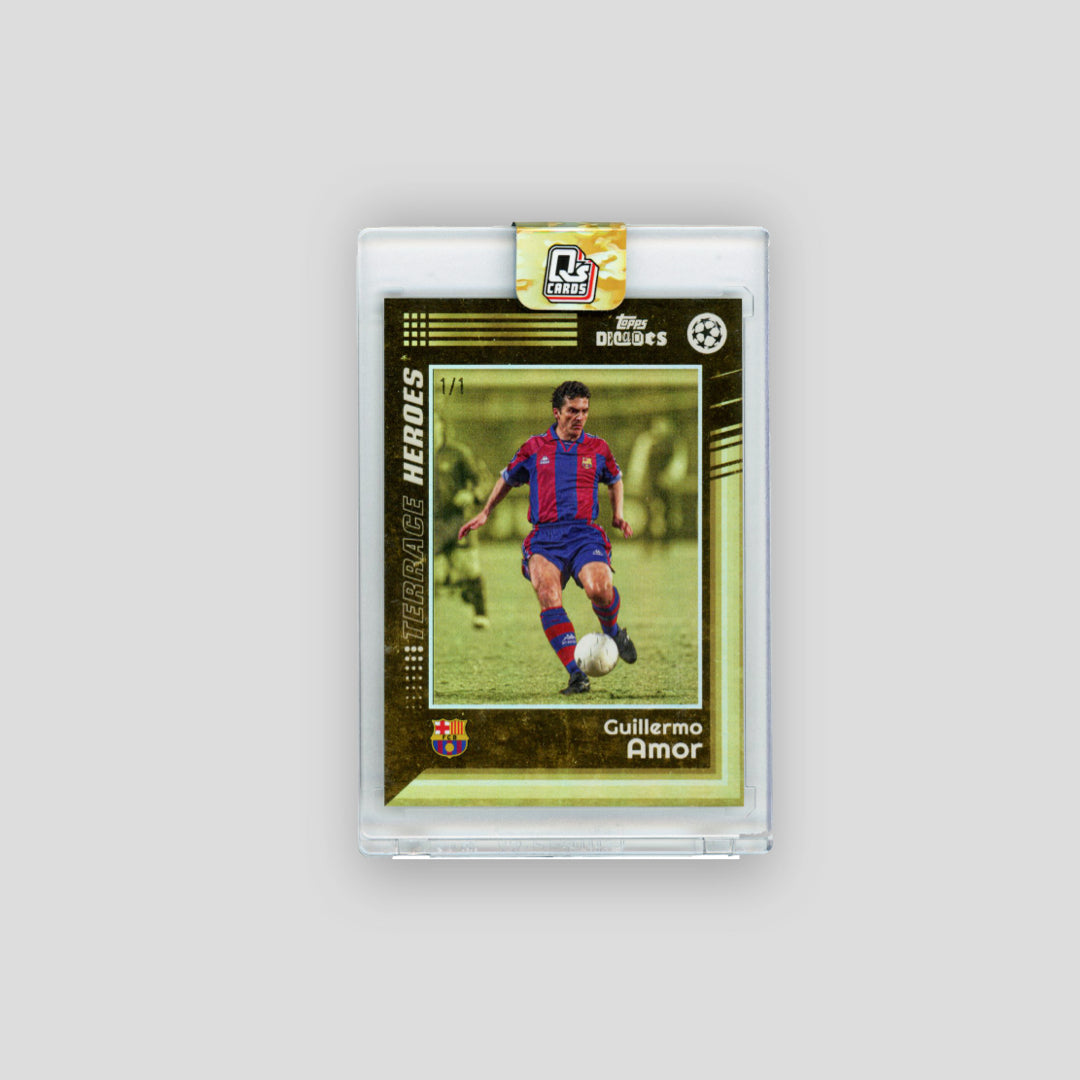 2024-25 Topps Decades Terrace Heroes Guillermo Amor 1/1 - Q's Cards