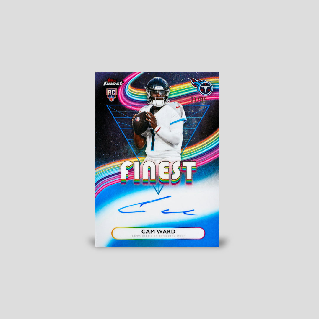 2025 Topps Finest Football Breakers Delight Box - Q's Cards
