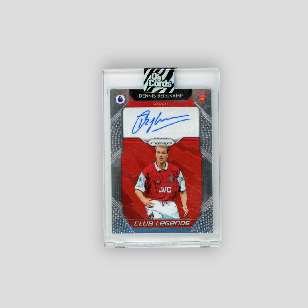 2019-20 Panini Prizm Club Legends Auto Dennis Bergkamp #CL-DB - Q's Cards