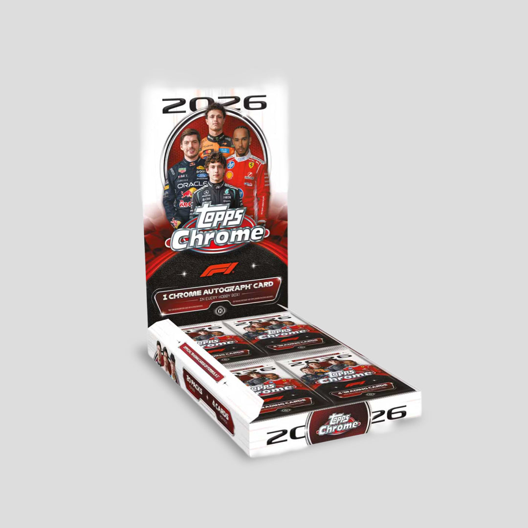 2026 Topps Chrome F1 Formula 1 Hobby Box