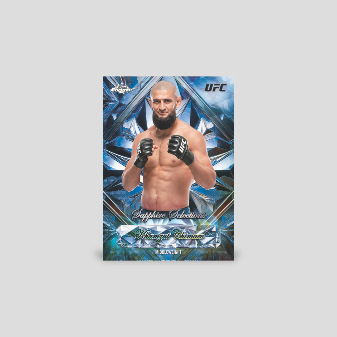 2026 Topps Chrome Sapphire UFC Hobby Box - Q's Cards