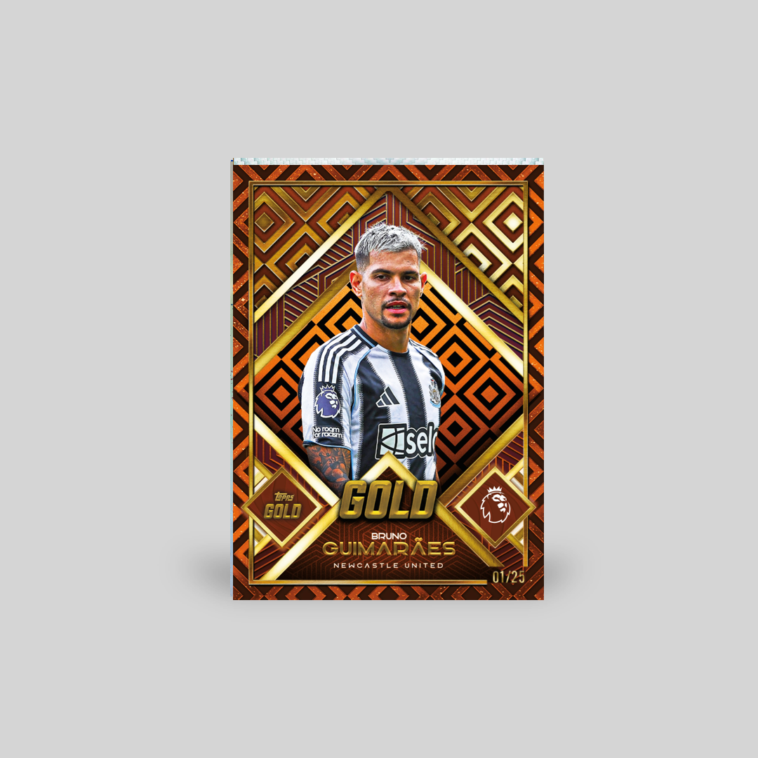 2025-26 Topps Premier League Gold Soccer Hobby Box