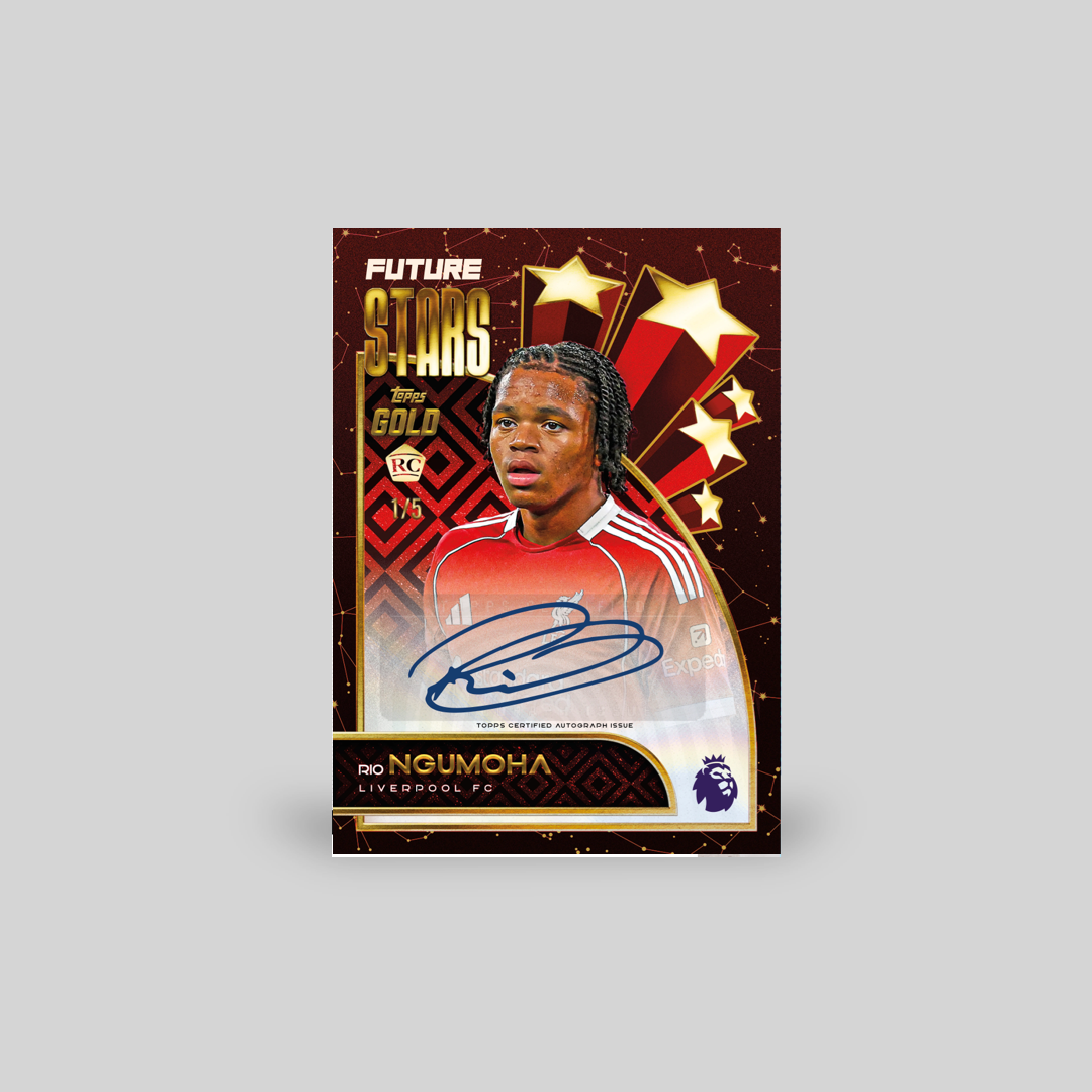 2025-26 Topps Premier League Gold Soccer Hobby Box