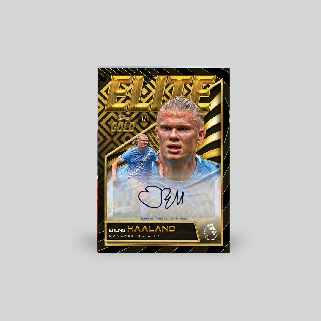 2025-26 Topps Premier League Gold Soccer Hobby Box