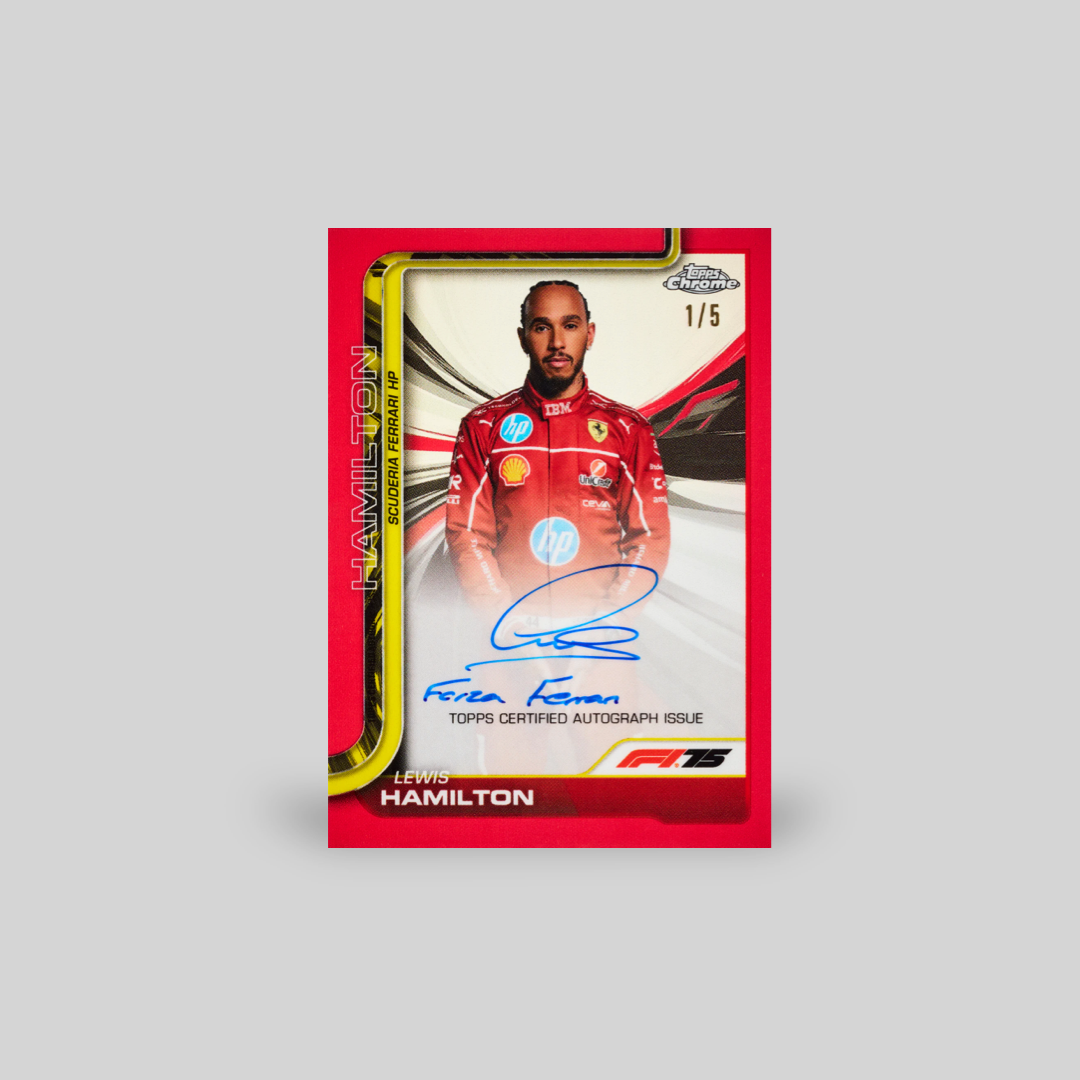 2025 Topps Chrome Formula 1 Hobby Box