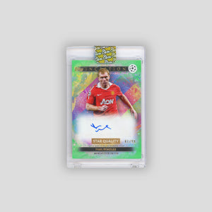2024-25 Topps Inception UCC Paul Scholes Green Auto /99 #SQA-PS