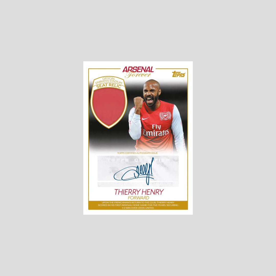 2023-24 Topps Soccer Arsenal Forever Hobby Box