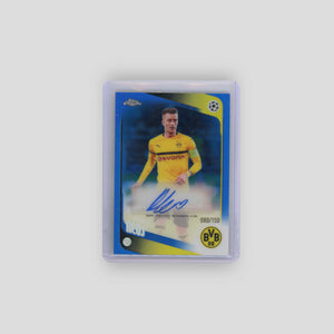 2025-26 Topps Chrome UCC Marco Reus Blue Auto /150 #CLA-MR