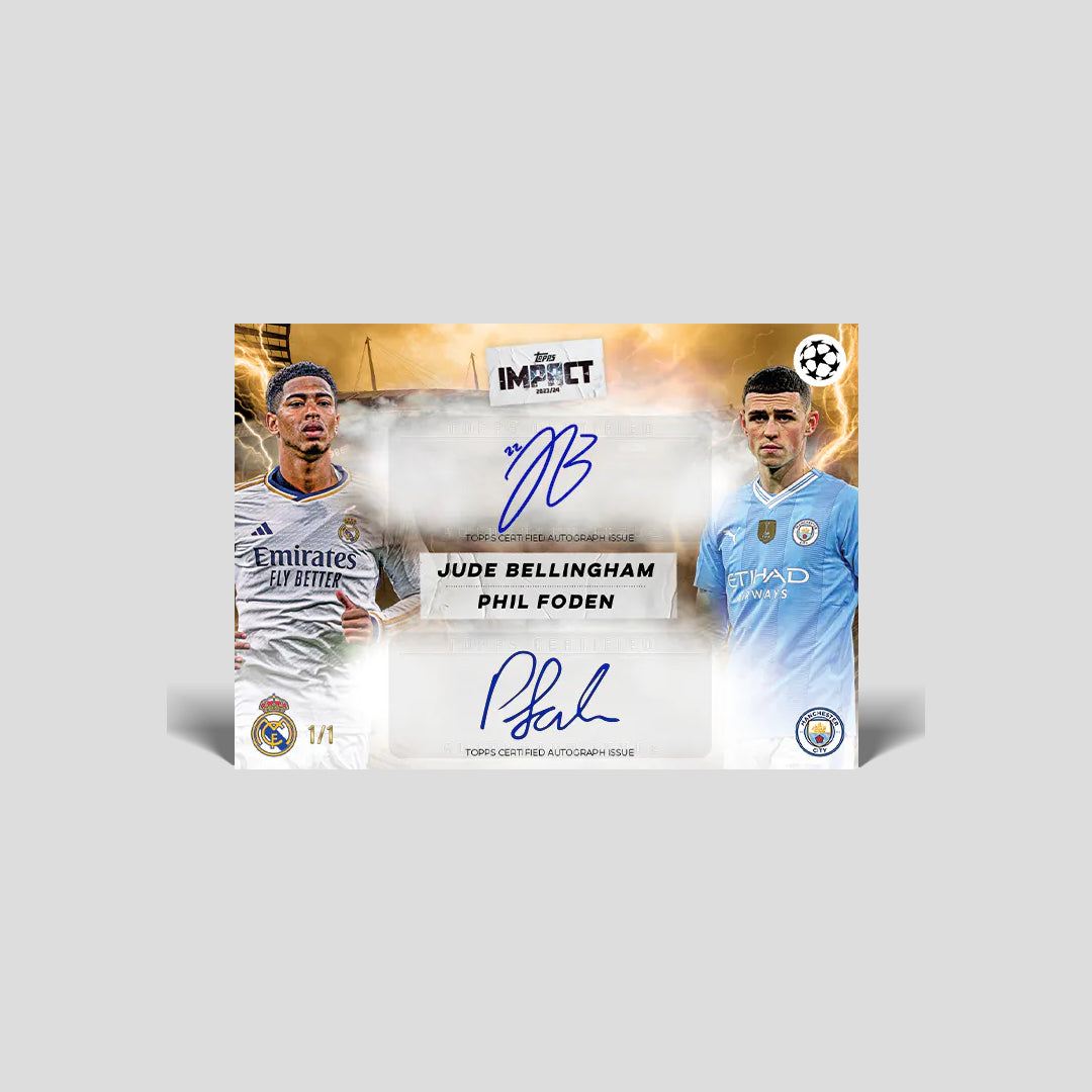 2024 Topps Soccer UEFA Club Competitions Impact Hobby Box