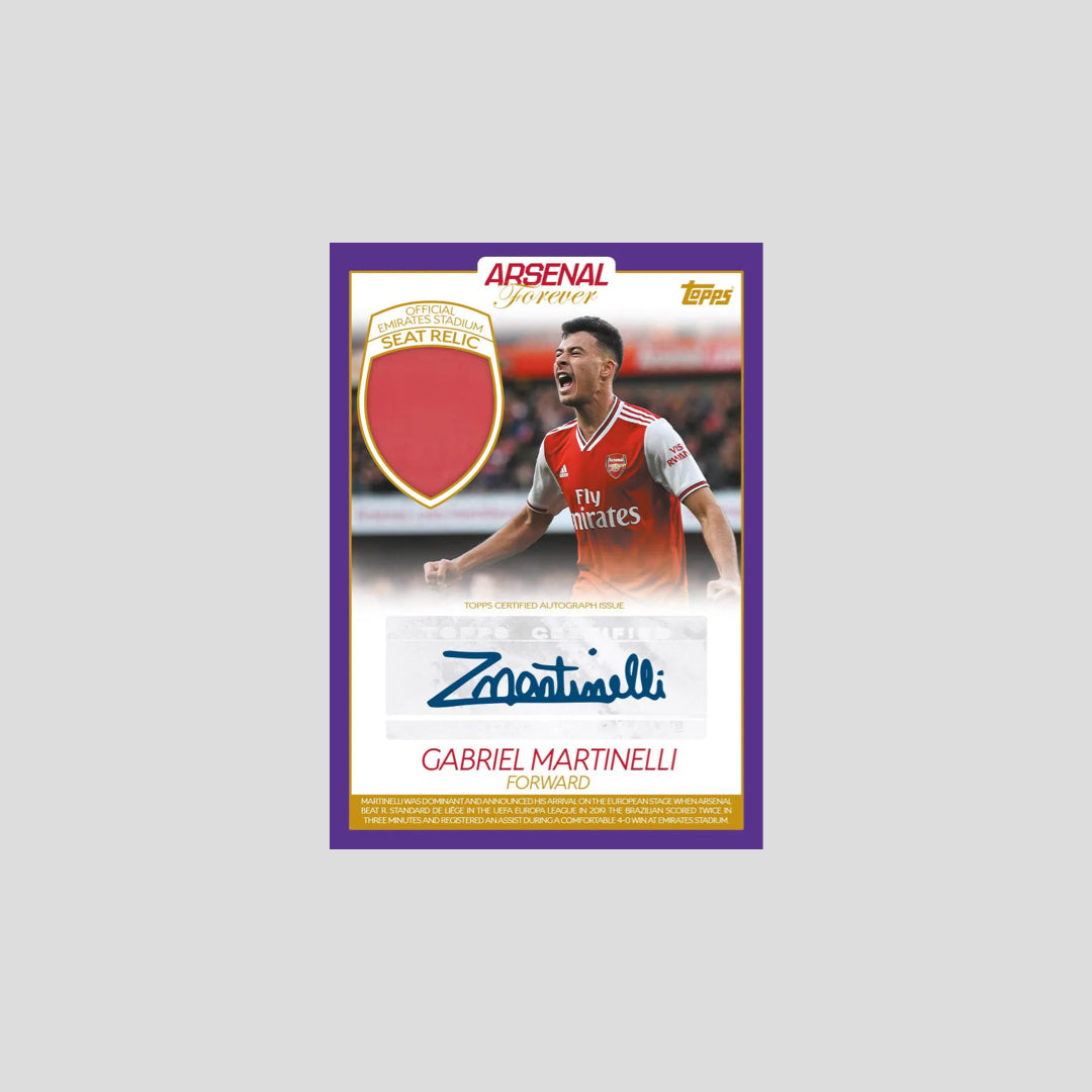 2023-24 Topps Soccer Arsenal Forever Hobby Box