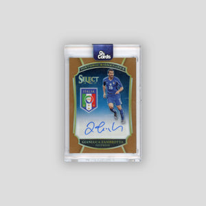 2016-17 Panini Select Gianluca Zambrotta Bronze Auto /49 #HS-GZ