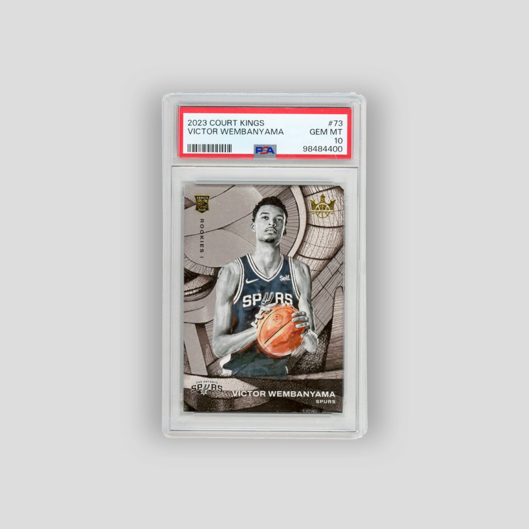 PANINI COURT KINGS VICTOR OLADIPOジャージ3色 2023-24 Panini Court Kings Level 1 Victor Wembanyama #73 (PSA 10)
