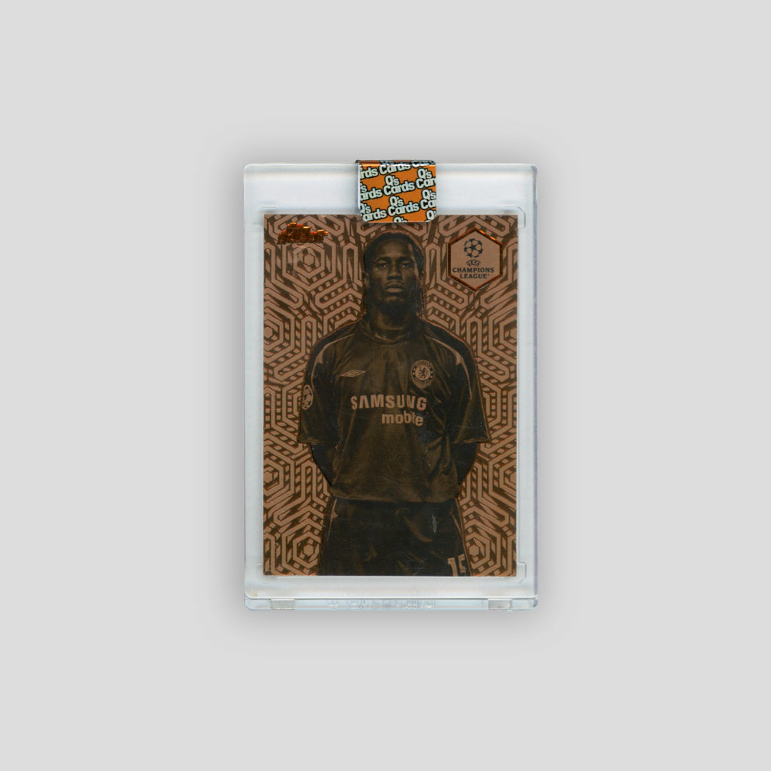 2024-25 Topps Finest Finest Idols Bronze Didier Drogba #FI-9 - Q's Cards