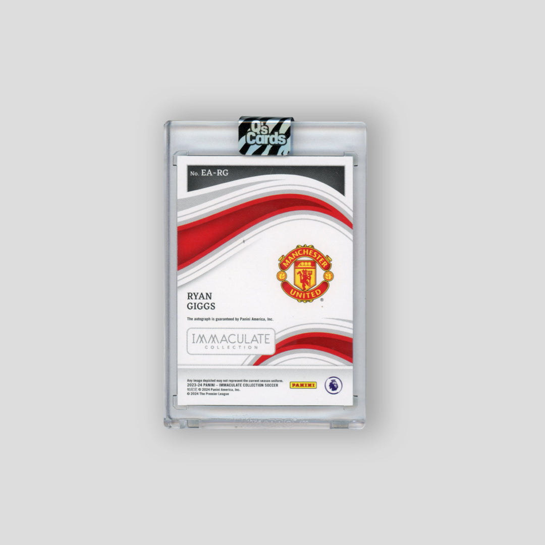 2023-24 Panini Immaculate Ryan Giggs Auto Excellence /49 #EA-RG