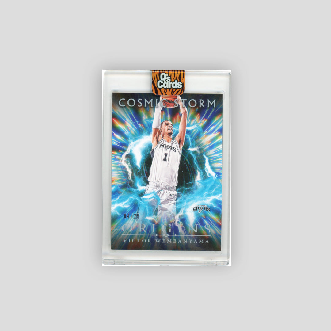 2024-25 Panini Origins Cosmic Storm Victor Wembanyama /25 #15 - Q's Cards