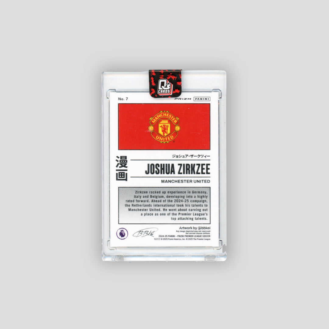 2024-25 Panini Prizm Premier League Manga Joshua Zirkzee #7 - Q's Cards