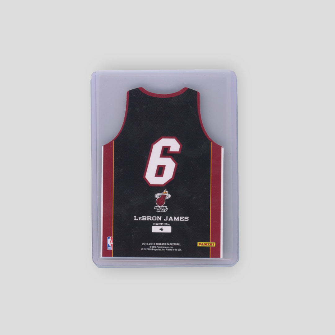 2012-13 Panini Threads Jersey Lebron James #4 - Q's Cards