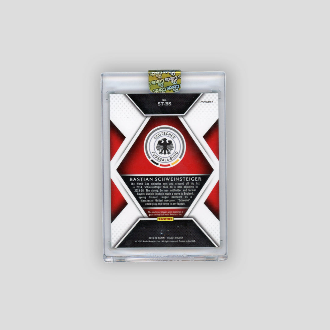 2015-16 Panini Select Bastian Schweinsteiger Select Stars Gold /7# ST-BS - Q's Cards