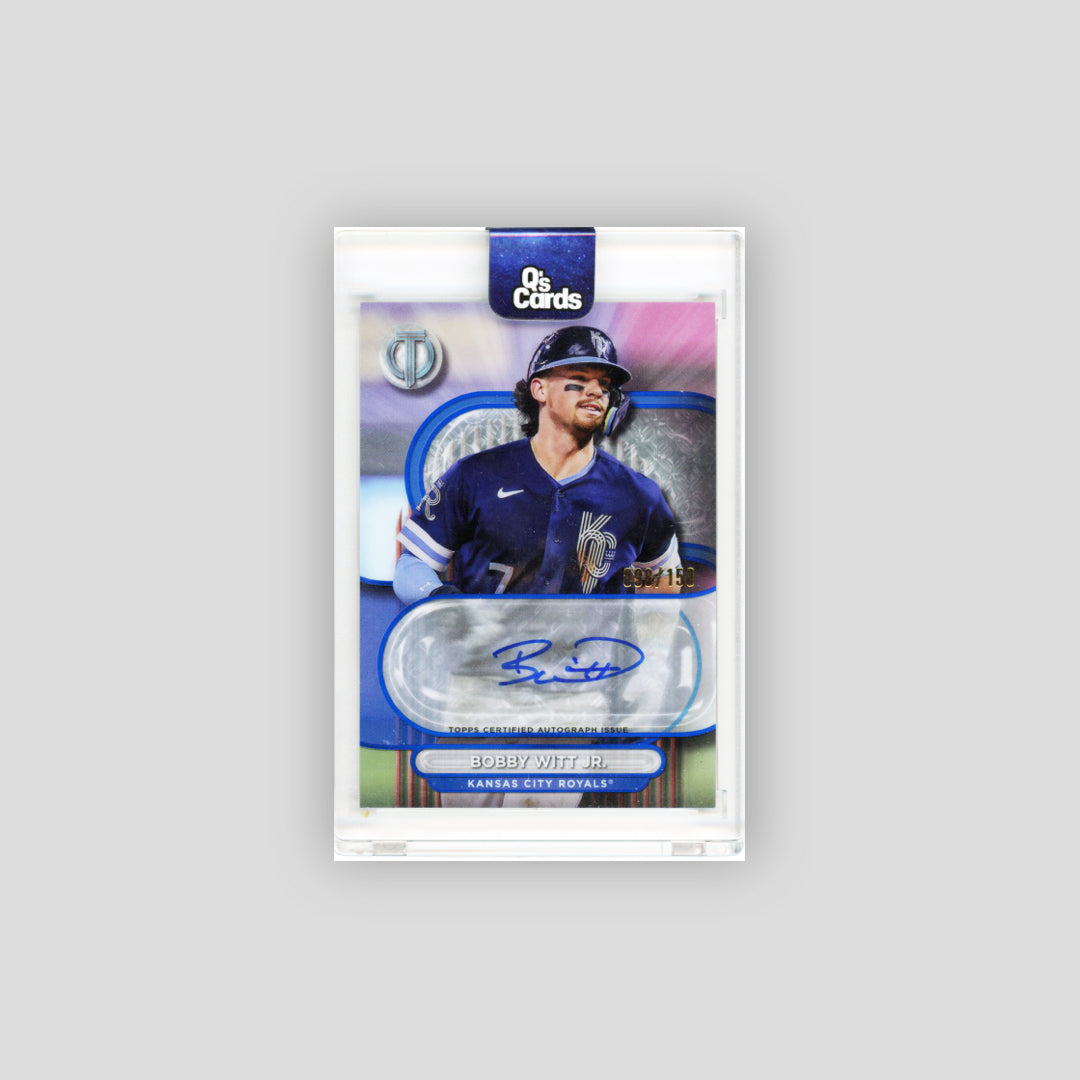 2024 Topps Tribute Signatures Bobby Witt Jr. /150 #TA-BW - Q's Cards