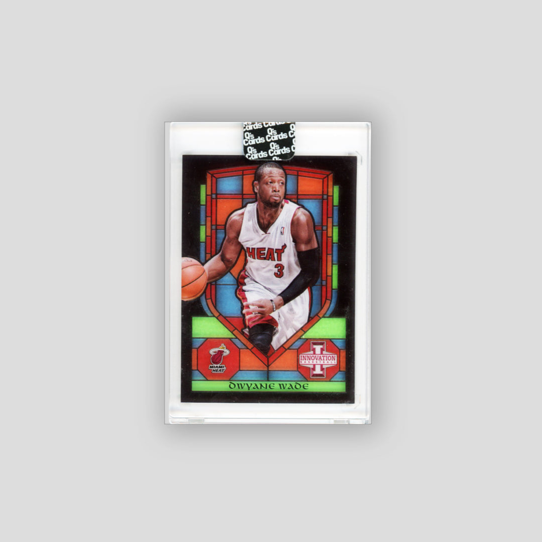 2013-14 Panini Innovation Stained Glass Dwayne Wade #24 - Q's Cards