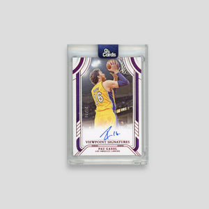 2024-25 Panini National Treasures Pau Gasol Vieuwpoint Signatures /24 AU #VP-PAU