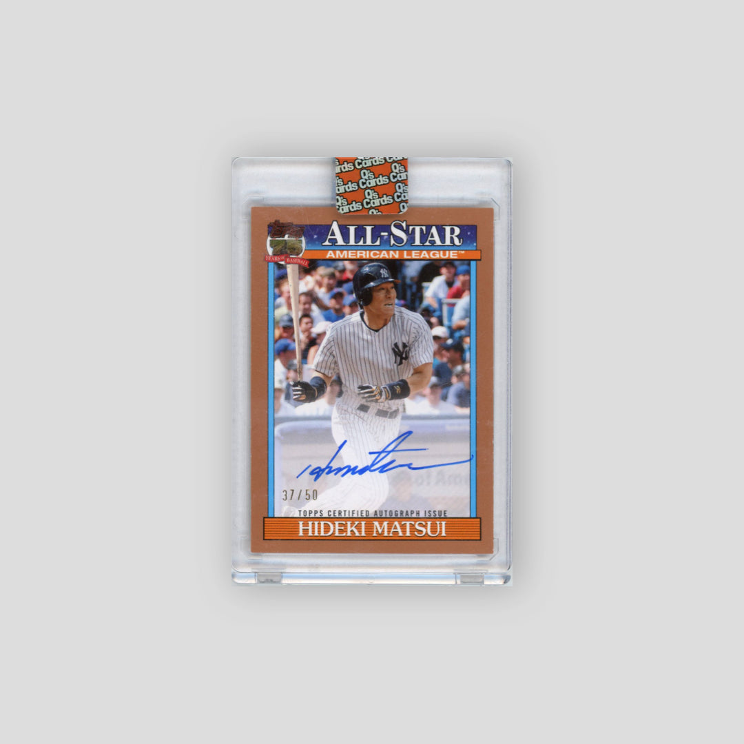 2026 Topps Series 2 Hideki Matsui All Stars Auto Orange /50