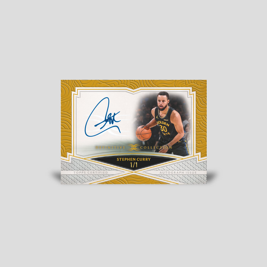 2025-26 Topps Definitive Basketball Hobby Box