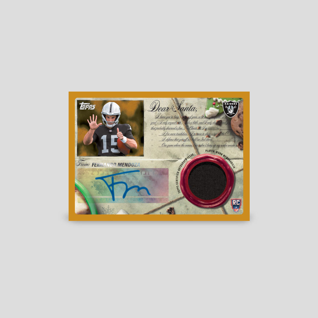2026 Topps Holiday Football Mega Box - Topps