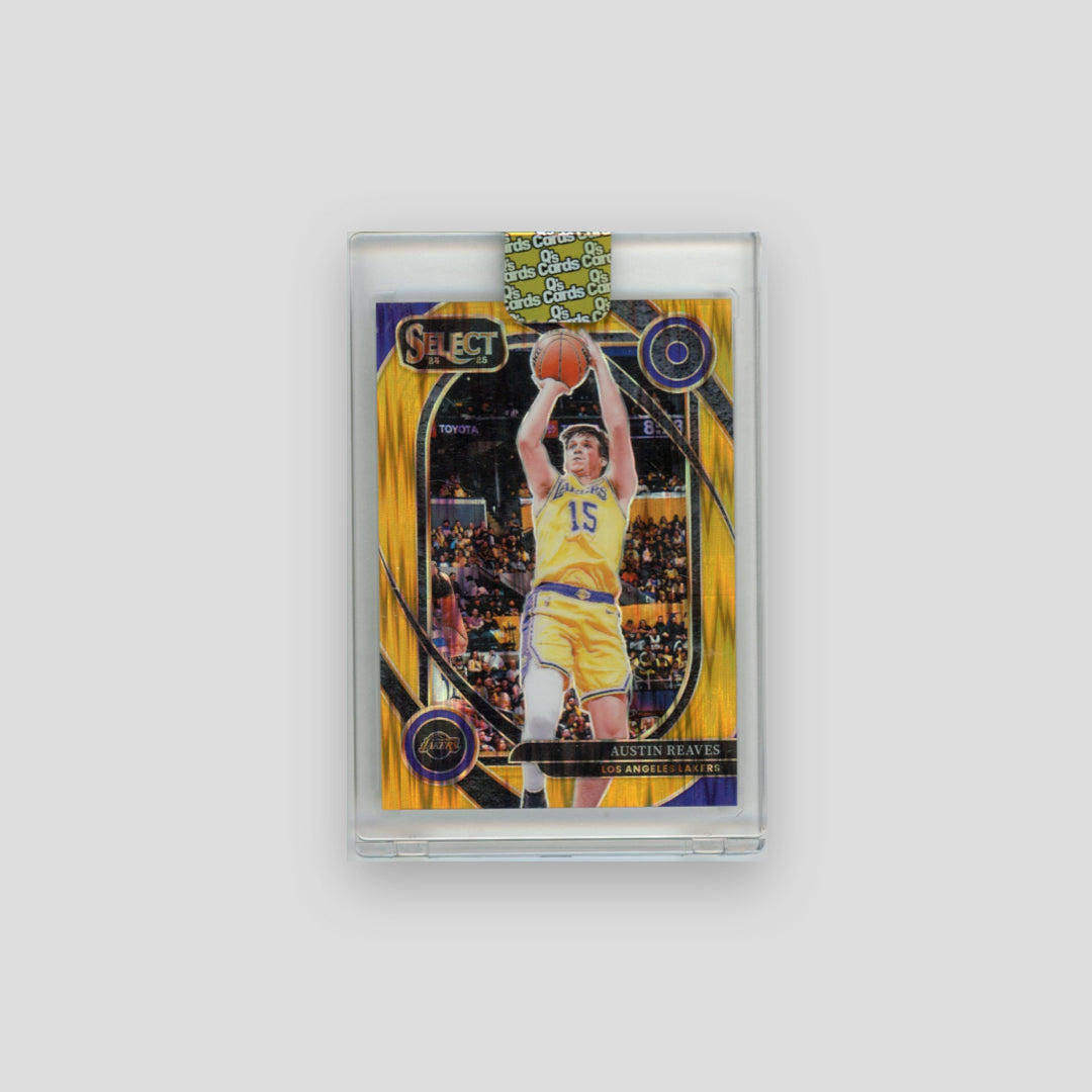 2024-25 Panini Select Austin Reaves Gold Flash Prizm #/10 #230