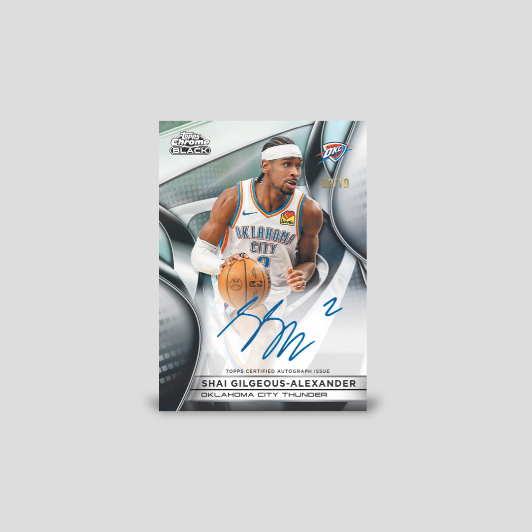 2025-26 Topps Chrome Black Basketball Hobby Box - Q's Cards