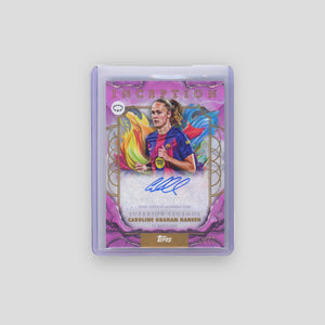 2026 Topps Inception UCC Caroline Graham Hansen Superior Legends Pink Auto /75 #SL-CGH